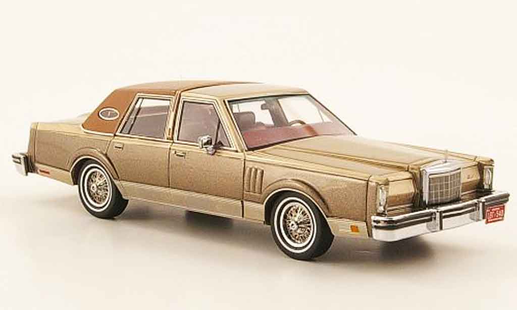 Lincoln Continental 1979 1/43 Neo 1979 MK VI Limousine grey or brown diecast model cars