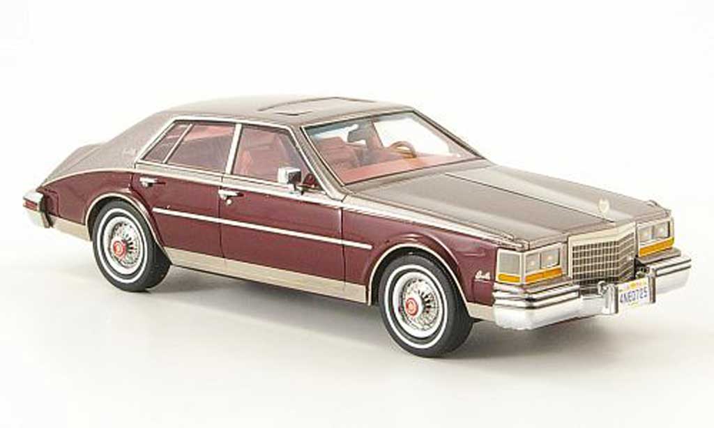 Cadillac Seville 1981 1/43 Neo 1981 Mk II grey/black-red diecast model cars