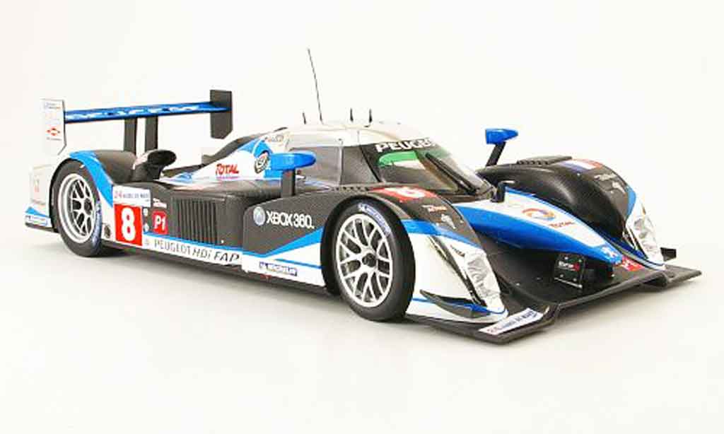 Peugeot 908 2009 1/18 Minichamps 2009 hdi fap no.8 total 24h le mans diecast model cars