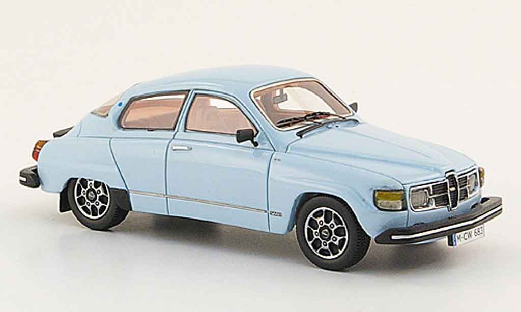 Saab 96 1/43 Neo blue edition liavecee 300 1979 diecast model cars