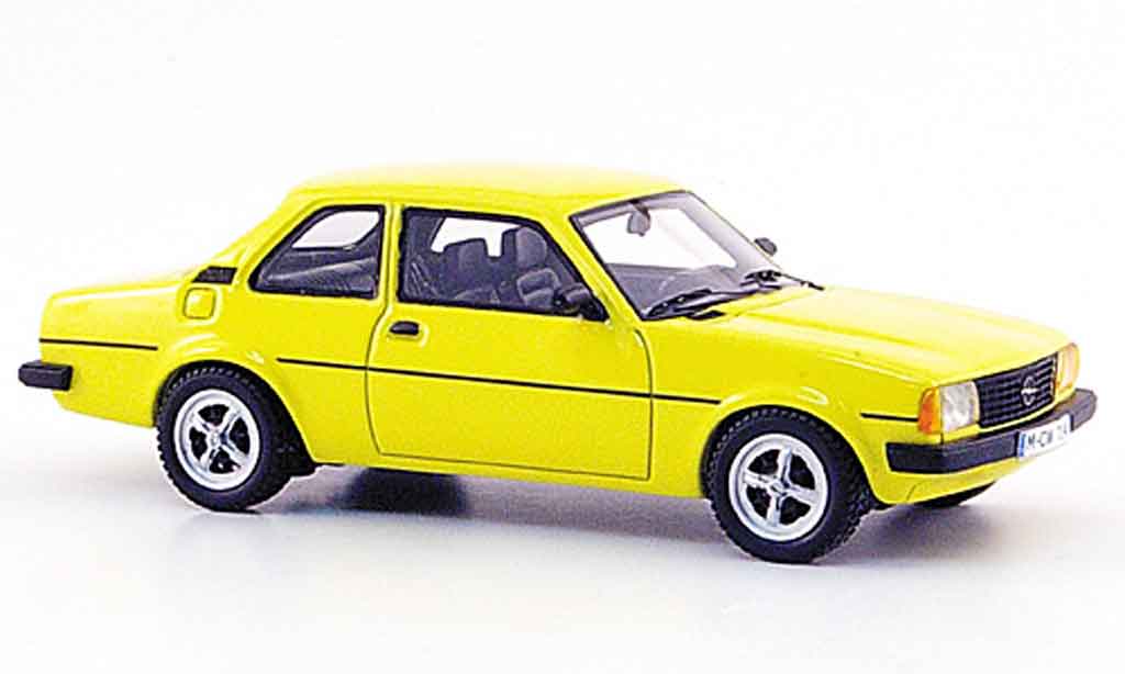 Opel Ascona B 1/43 Neo B sr yellow 2 turig liavec. auflage 300 1980 diecast model cars