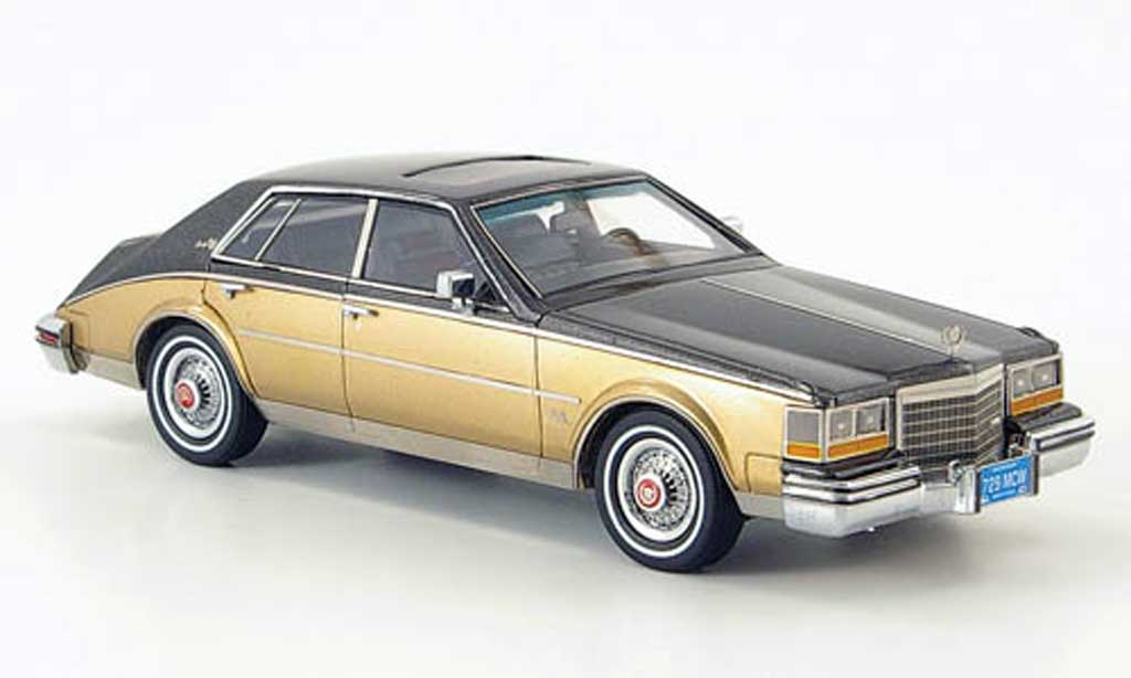 Cadillac Seville 1981 1/43 American Excellence 1981 Mk II black-grey/dore limite. edition 500 diecast model cars