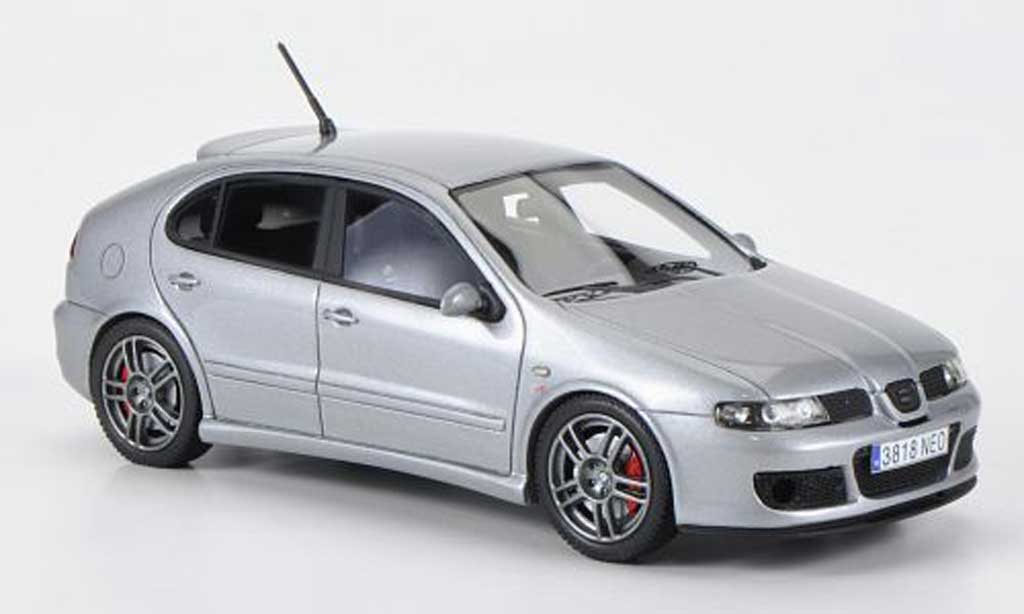Seat Leon Cupra 1/43 Neo Cupra MK I R grey 1997 diecast model cars