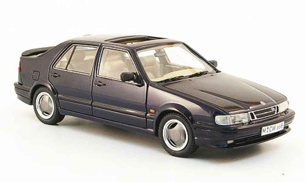 Saab 9000 CS 1/43 Neo CS blue edition liavecee 300 1992 diecast model cars