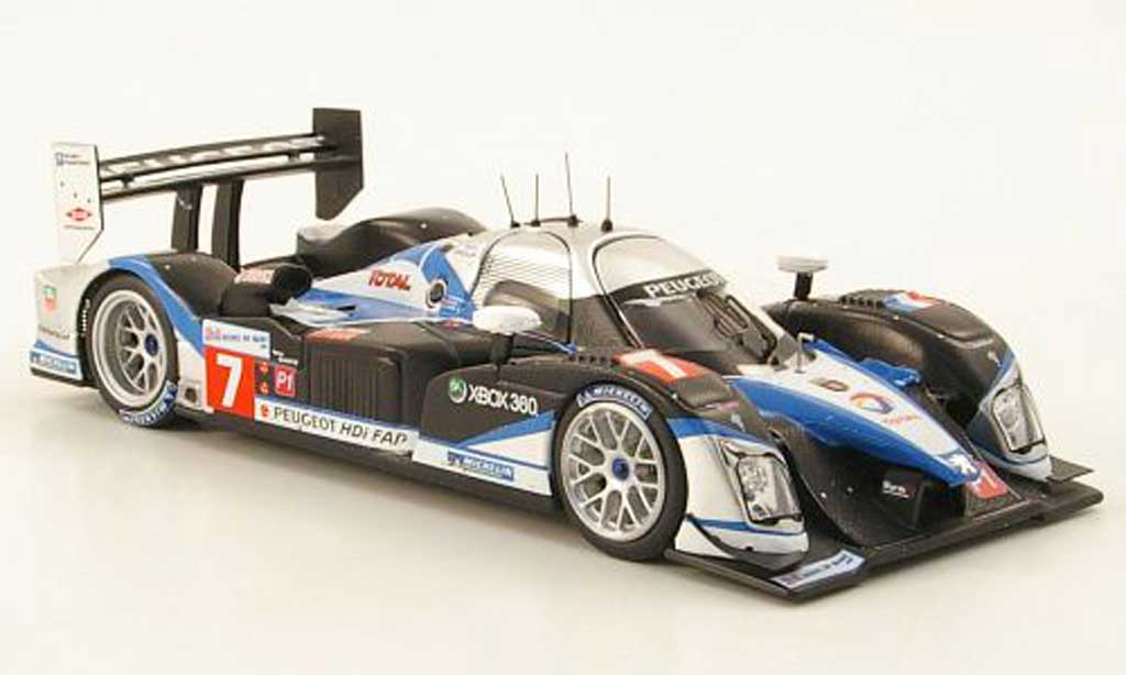 Peugeot 908 2009 1/43 IXO 2009 HDI FAP No.7 Total 24h Le Mans diecast model cars