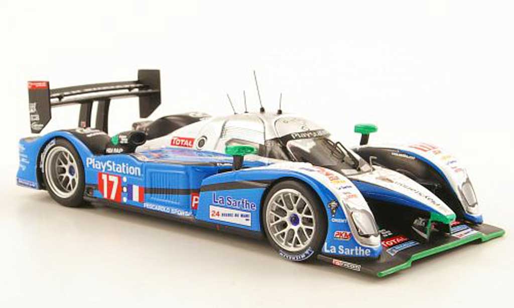 Peugeot 908 2009 1/43 IXO 2009 HDi FAP No.17 PlayStation 24h Le Mans diecast model cars