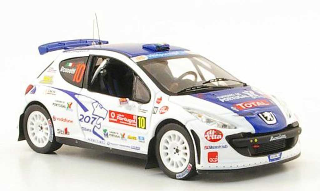 Peugeot 207 S2000 1/43 IXO S2000 No.10 Total Rally Portugal 2008 diecast model cars