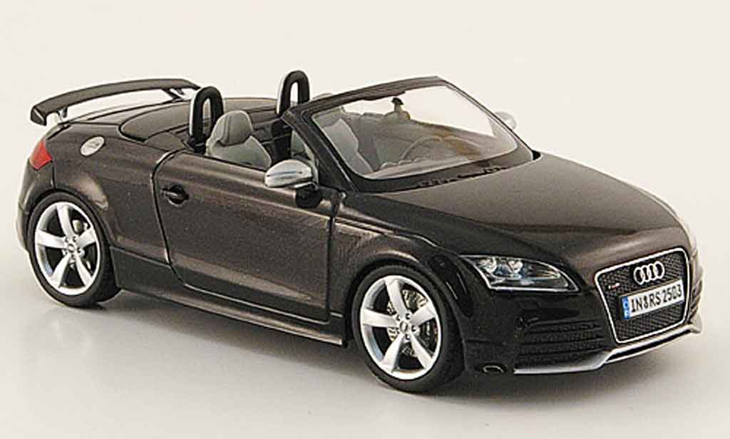 Audi TT RS 1/43 Schuco RS Roadster black 2009 diecast model cars