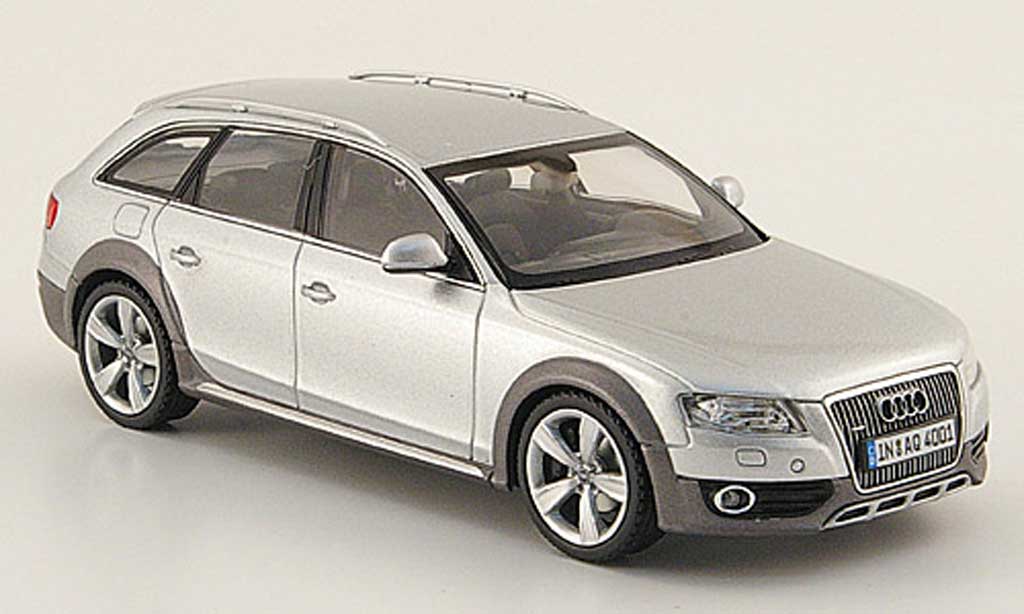 Audi A4 1/43 Schuco Allroad grey 2009 diecast model cars