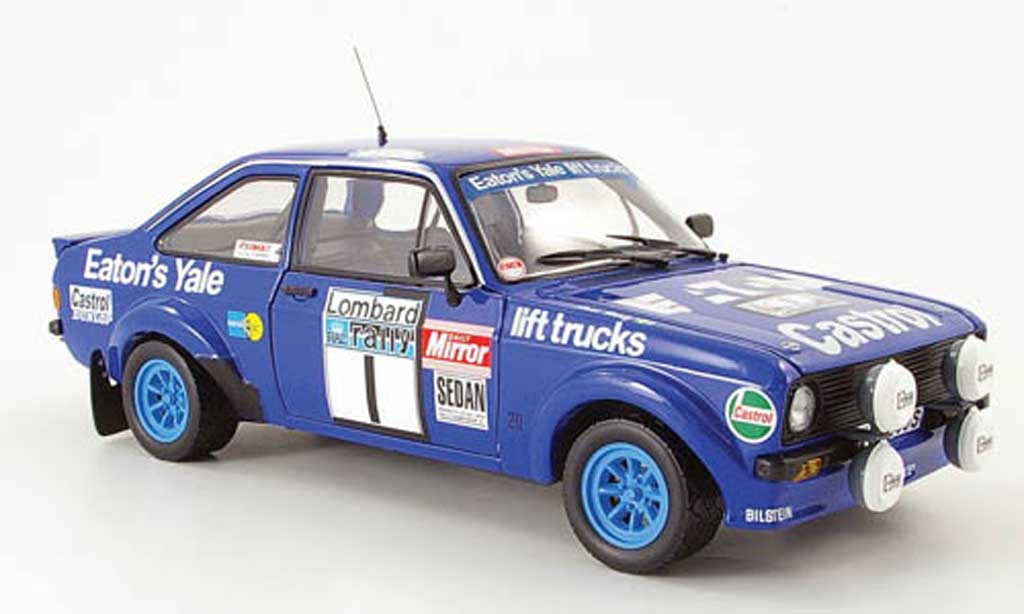 Ford Escort MK2 1/18 Sun Star MK2 rs no.1 eaton yale sieger rallye gb 1979 diecast model cars
