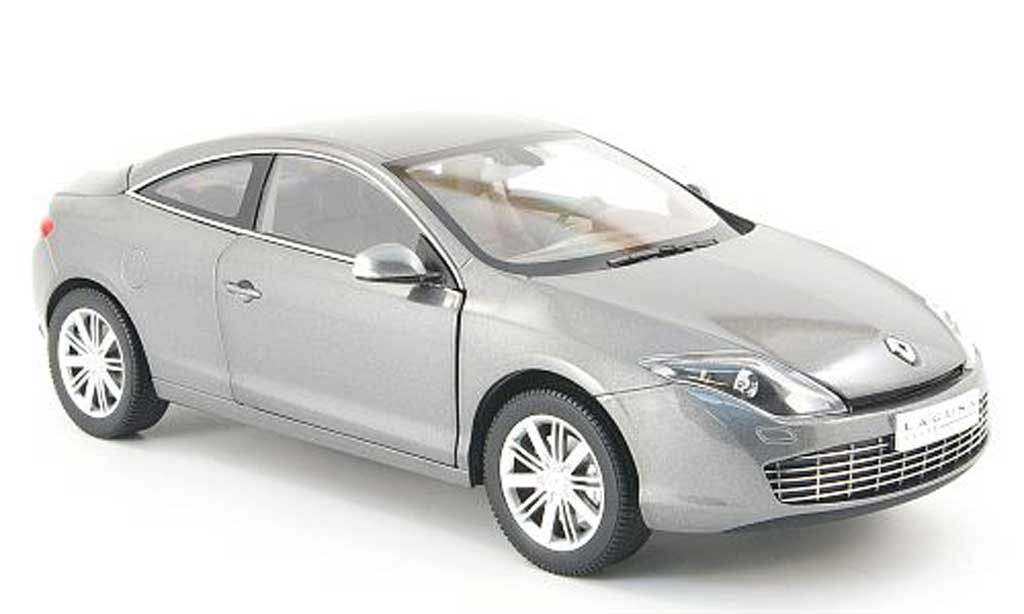 Renault Laguna 1/18 Norev coupe grey 2008 diecast model cars