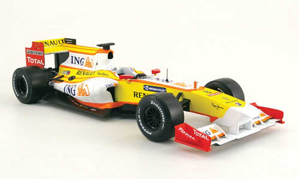 Renault F1 1/18 Norev r 29 no.8 ing formel 1 2009 diecast model cars