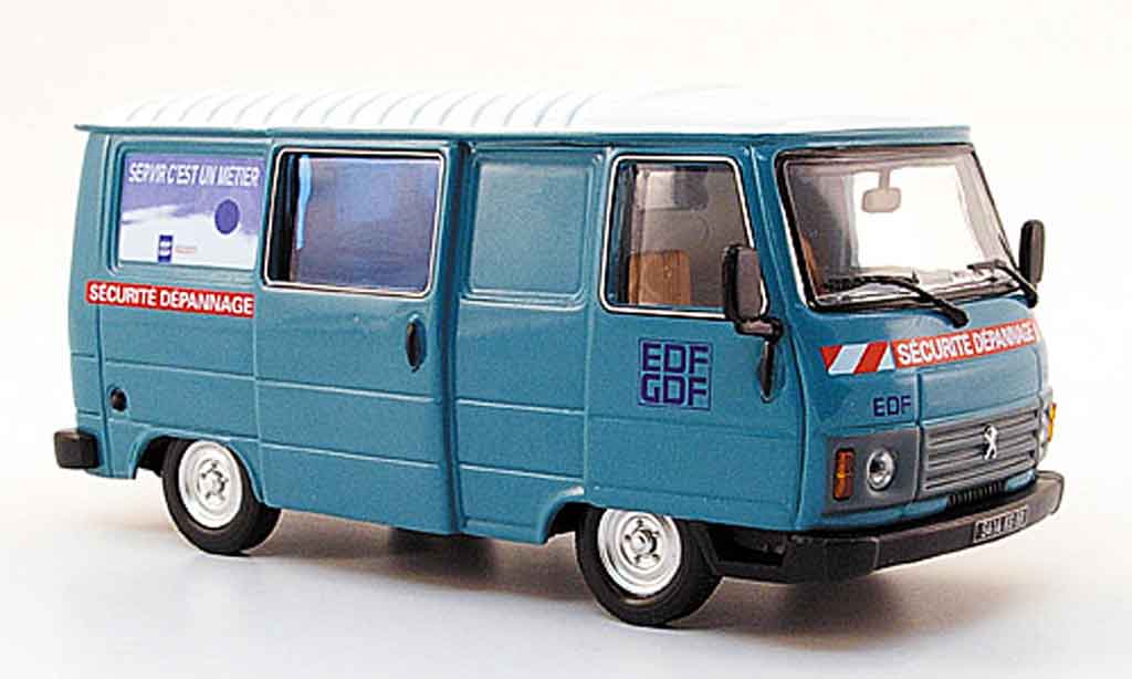 Peugeot J9 1/43 Norev edf gdf sicherheitsdienst 1982 diecast model cars