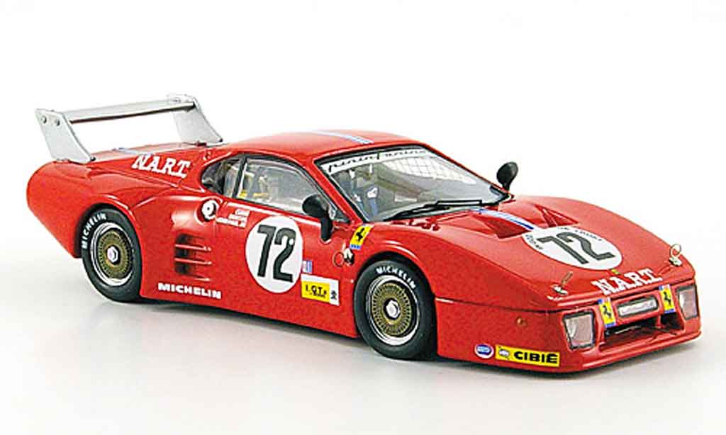 Ferrari 512 BB 1/43 Best BB 3.serie no.72 24h le mans 1982 diecast model cars