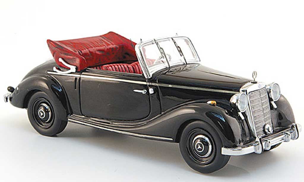 Mercedes 170 1/43 Spark S Convertible A black 1949 diecast model cars