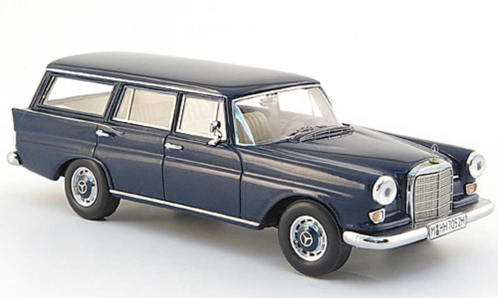 Mercedes 230 1/43 Spark Universal (W 110) blue 1966 diecast model cars