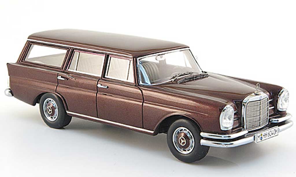 Mercedes 230 S 1/43 Spark S S Universal (W111) red 1966 diecast model cars