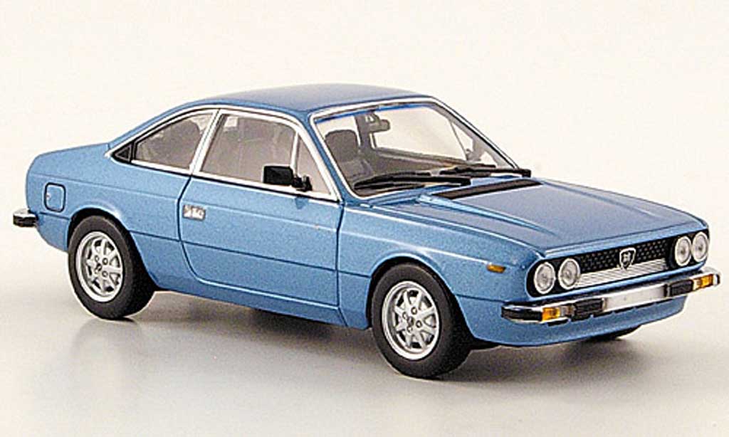 Lancia Beta 1/43 Minichamps Coupe blue 1980 diecast model cars