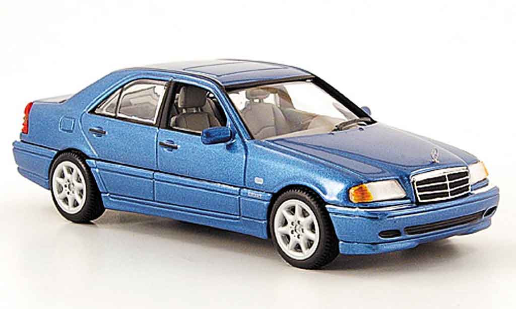 Mercedes Classe C 1/43 Minichamps (W 202) blue 1997 diecast model cars