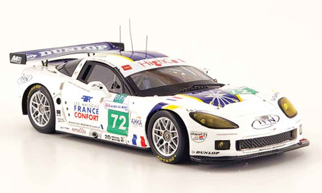 Chevrolet Corvette C6 1/43 Spark C6 R No.72 24h Le Mans 2009 diecast model cars
