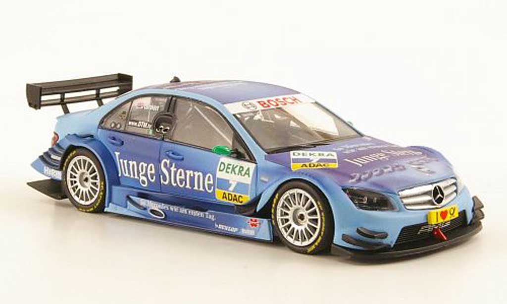 Mercedes Classe C DTM 1/43 Minichamps DTM (2008) No.7 Junge Sterne J.Green Saison 2009 diecast model cars