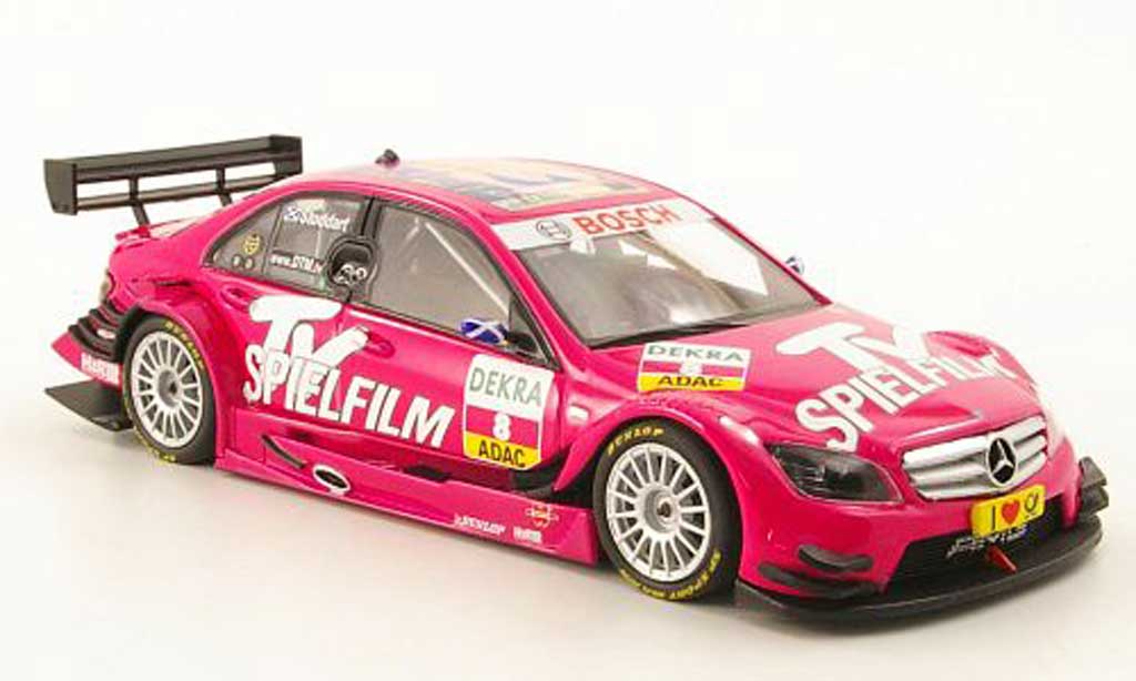 Mercedes Classe C DTM 1/43 Minichamps DTM (2008) No.8 TV Spielfilm Saison 2009 diecast model cars