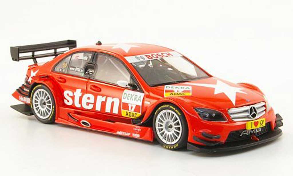Mercedes Classe C DTM 1/43 Minichamps DTM 08 No.17 Team Stern Saison 2009 diecast model cars