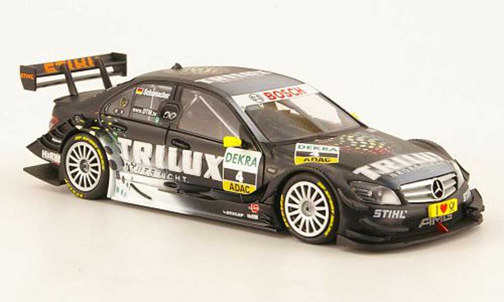 Mercedes Classe C DTM 1/43 Minichamps DTM No.4 TriluxTeam AMG-2009 diecast model cars