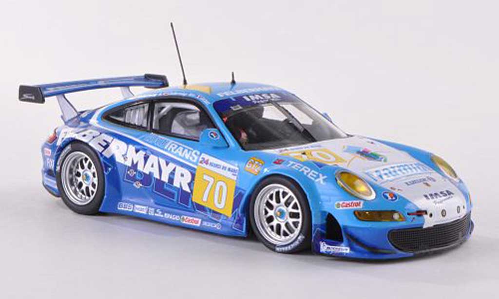 Porsche 997 GT3 RSR 1/43 Minichamps GT3 RSR 2009 No.70 Felbermayr 24h Le Mans Felbermayr/Felbermayr/Lecourt diecast model cars