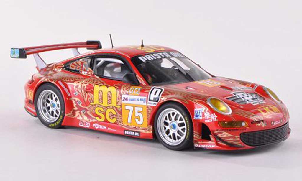 Porsche 997 GT3 CUP 1/43 Minichamps GT3 Cup 2009 No.75 Prista Oil 24h Le Mans diecast model cars