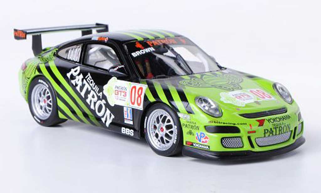 Porsche 997 GT3 CUP 1/43 Minichamps GT3 Cup 2009 No.8 E.Brown IMSA GT3 Cup Challenge diecast model cars
