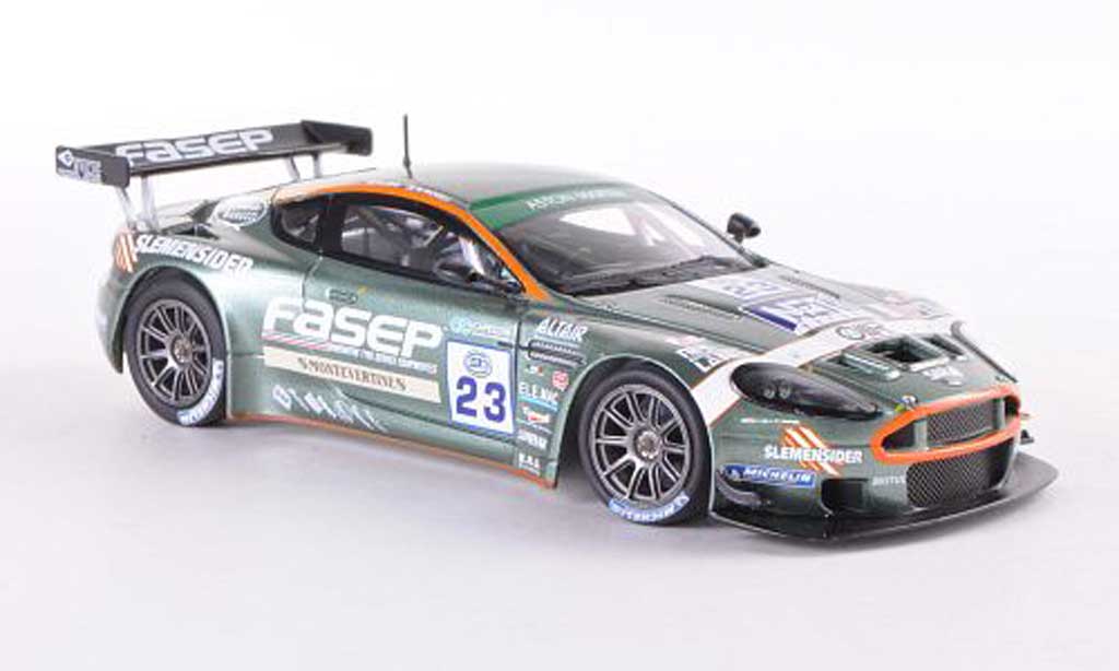 Aston Martin DBRS9 1/43 Minichamps No.23 Fasep Mugelli/Zani FIA GT3 Spa 2006 diecast model cars