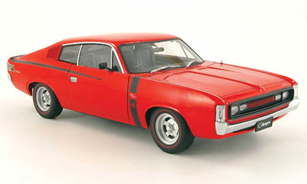 Chrysler Charger 1/18 Autoart e49 red diecast model cars
