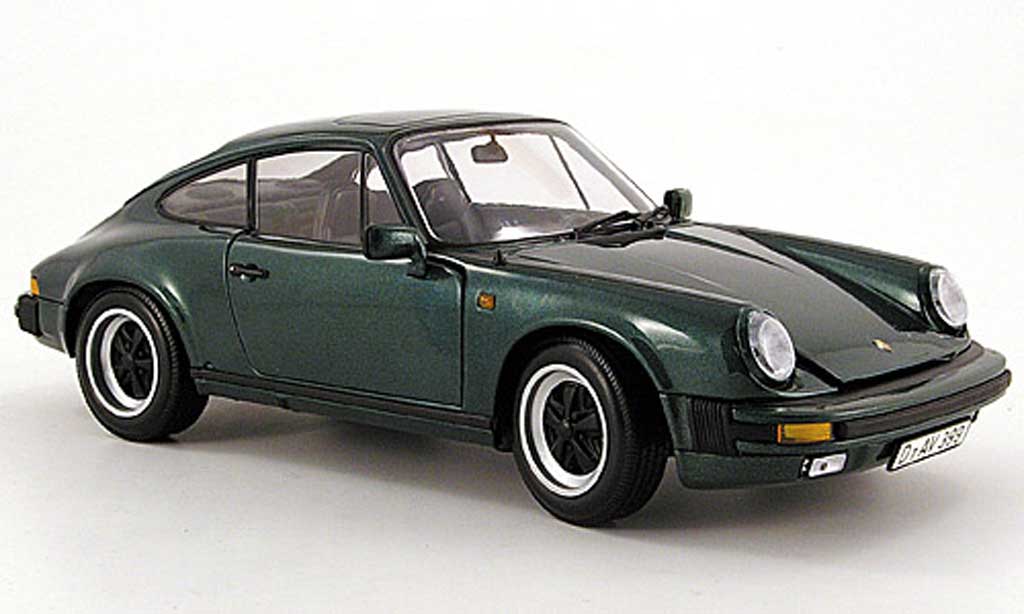 Porsche 930 3.2 1/18 Minichamps 3.2 carrera grun 1976 diecast model cars
