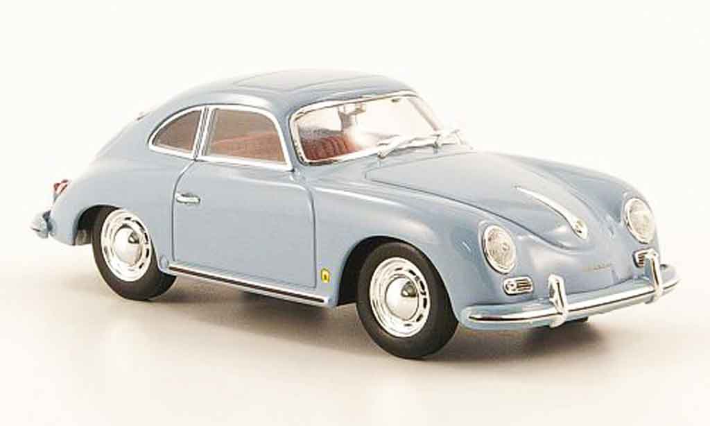 Porsche 356 1959 1/43 Minichamps 1959 A Coupe grey blue diecast model cars