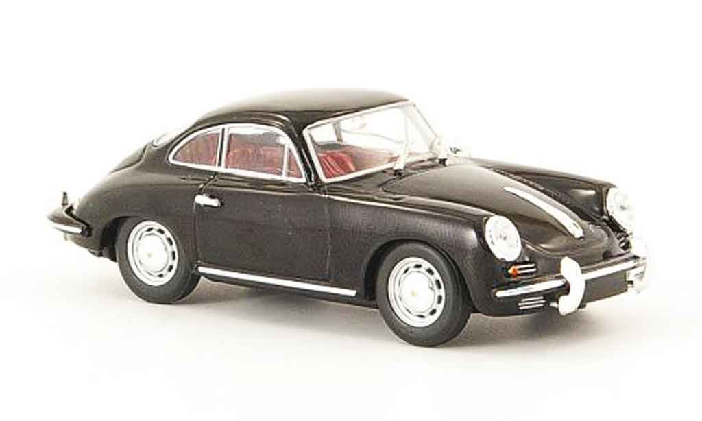 Porsche 356 1963 1/43 Minichamps 1963 C Coupe black diecast model cars