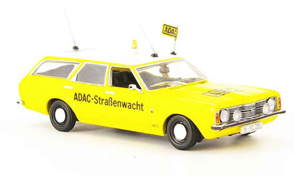 Ford Taunus 1970 1/43 Minichamps 1970 (TC) Turnier yellow ADAC diecast model cars