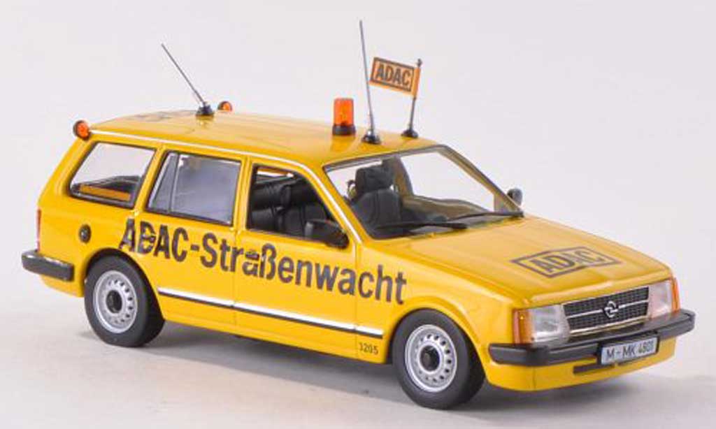 Opel Kadett D 1/43 Minichamps D Caravan ADAC-Strassenwacht 1979 diecast model cars