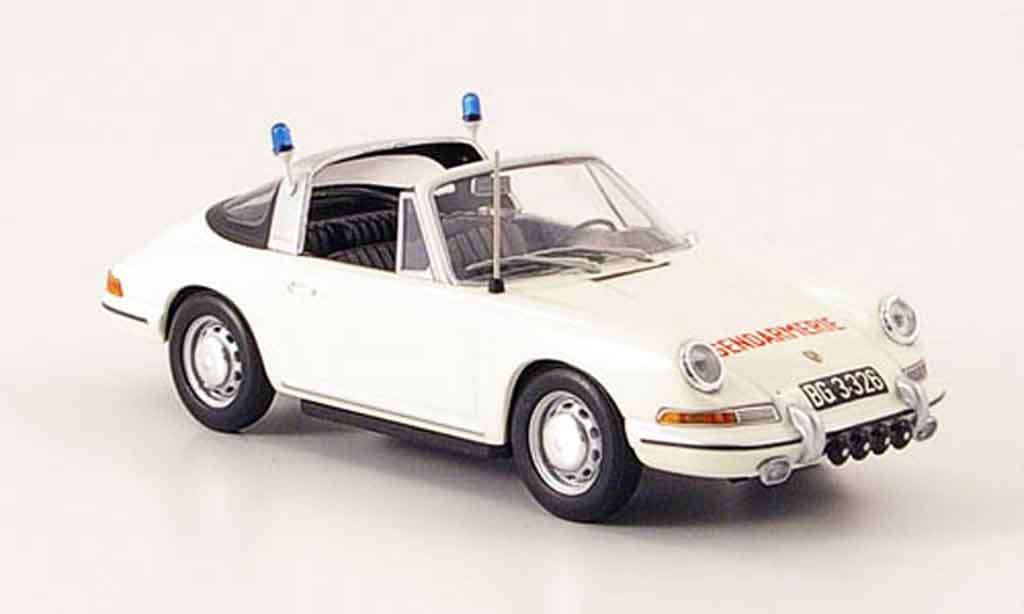 Porsche 911 Targa 1/43 Minichamps Targa Targa Gendarmerie osterreich 1965 diecast model cars