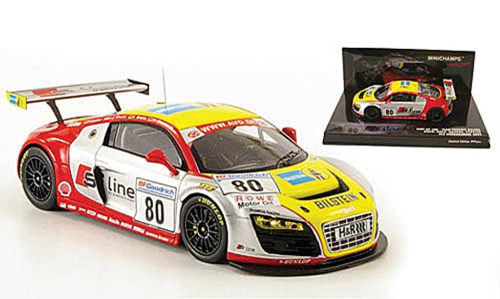 Audi R8 LMS 1/43 Minichamps LMS No.80 S Line VLN Nurburgring 2009 diecast model cars