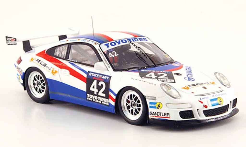 Porsche 997 GT3 CUP 1/43 Minichamps GT3 Cup 2009 No.42 24h Dubai diecast model cars