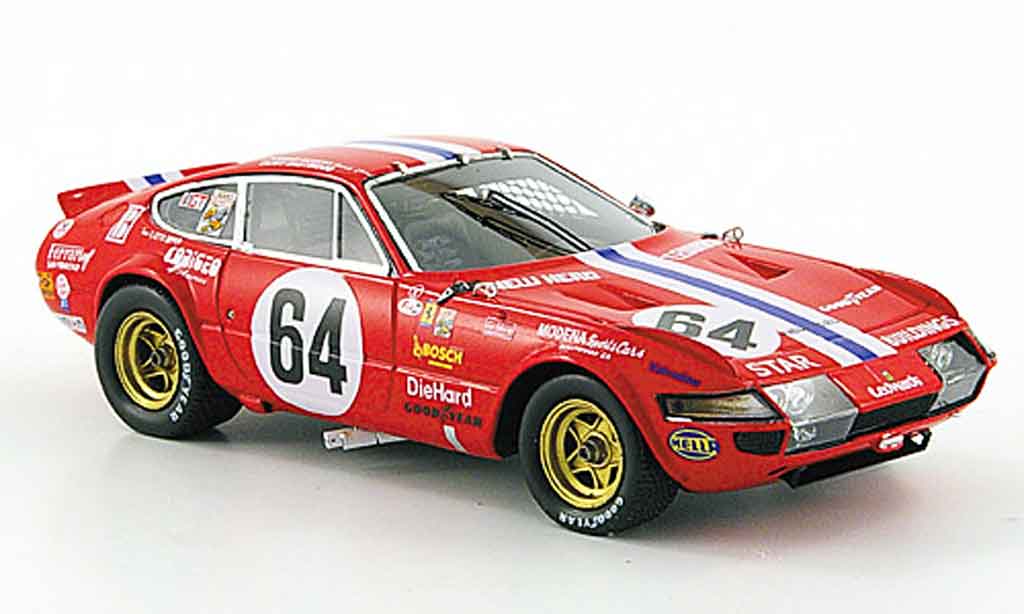 Ferrari 365 GTB/4 1/43 Red Line GTB/4 no.64 daytona 1977 diecast model cars