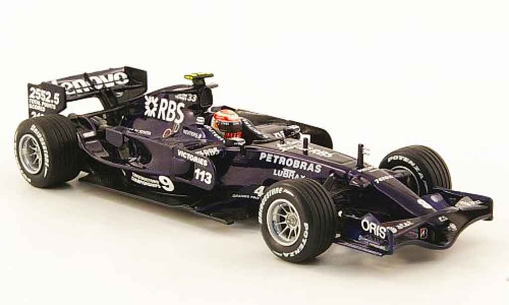 Toyota F1 1/43 Minichamps williams fw 30 no.8 test jerez 2008 diecast model cars