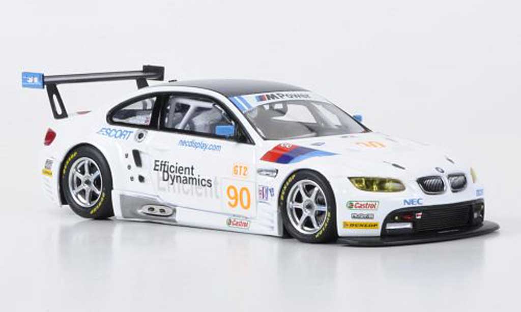 Bmw M3 E92 1/43 Minichamps E92 GT2 No.90 Rahal Letterman Racing ALMS 2009 diecast model cars