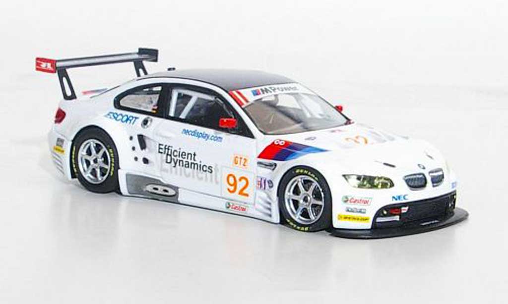 Bmw M3 E92 1/43 Minichamps E92 GT2 No.92 Rahal Letterman Racing ALMS 2009 diecast model cars