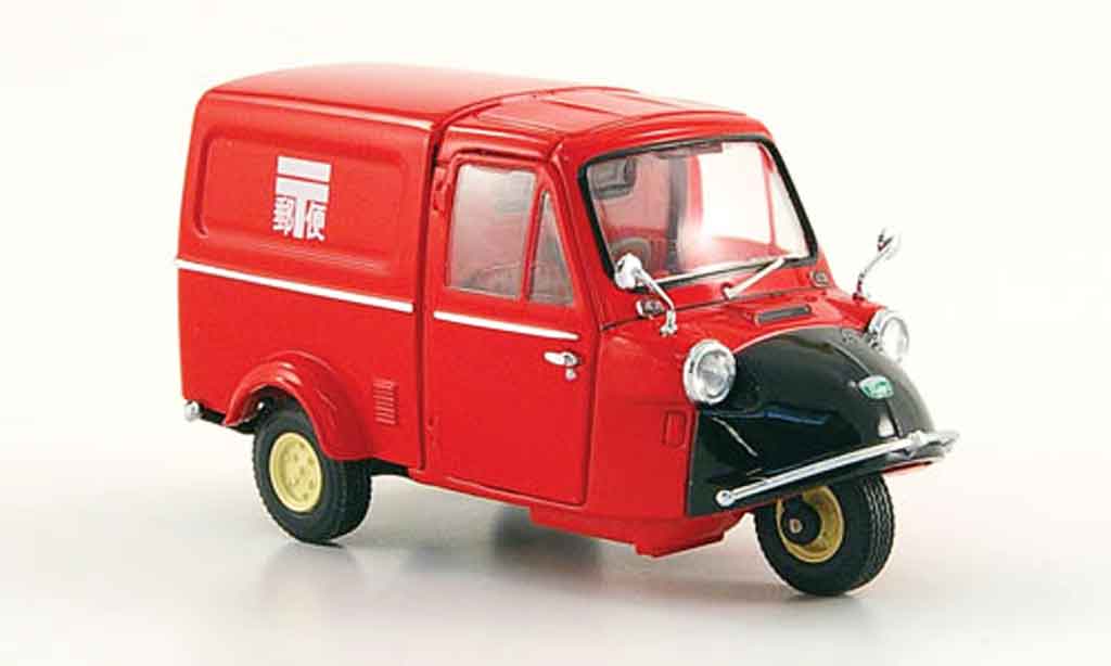 Daihatsu Midget 1/43 Ebbro Kasten Post red black 1961 diecast model cars