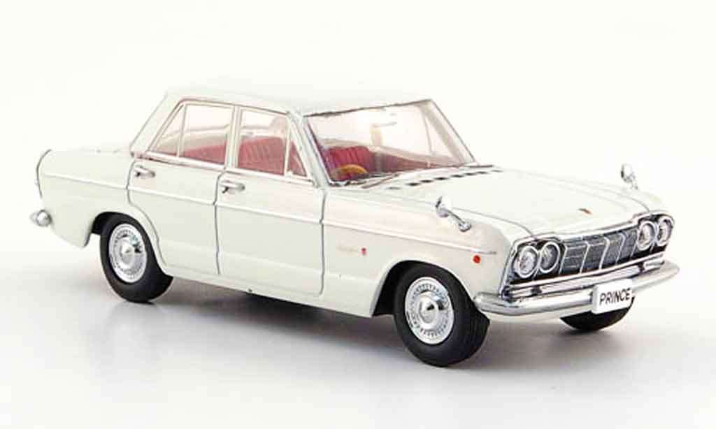 Nissan Skyline Prince 1/43 Ebbro Prince 2000 GTB white 1965 diecast model cars