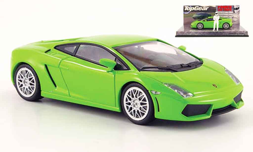 Lamborghini Gallardo LP560-4 LP560-4 1/43 Minichamps grun avec figur the stig diecast model cars