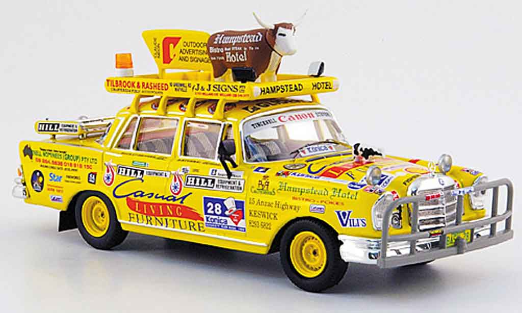 Mercedes 220 1/43 Ixo Sb (W 111) Bush Bash 1959 diecast model cars