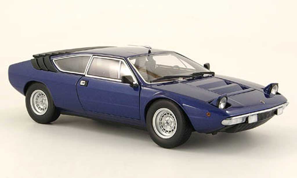 Lamborghini Urraco 1/18 Kyosho p250 blue diecast model cars